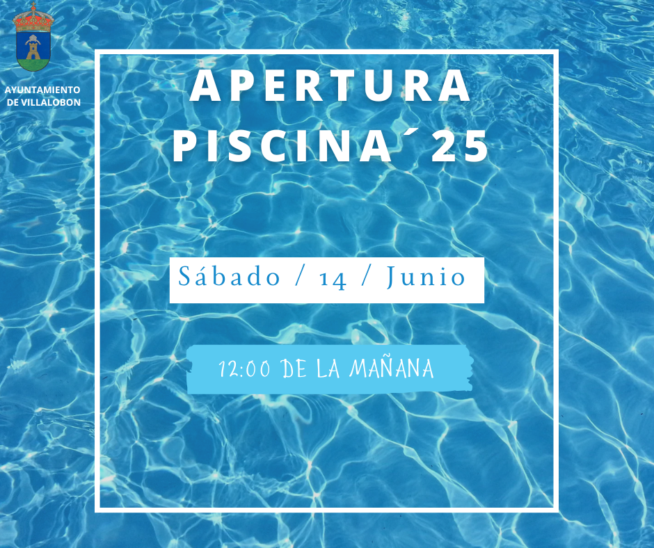 APERTURA PISCINA 2025