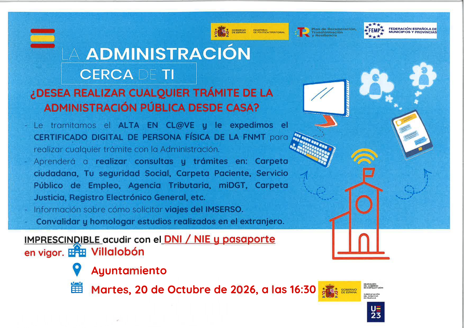 LA ADMINISTRACION CERCA DE TI